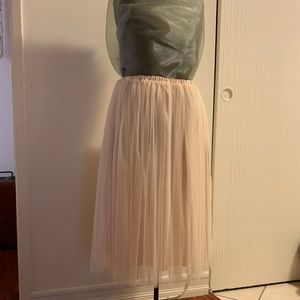 Tulle Chiffon Skirt